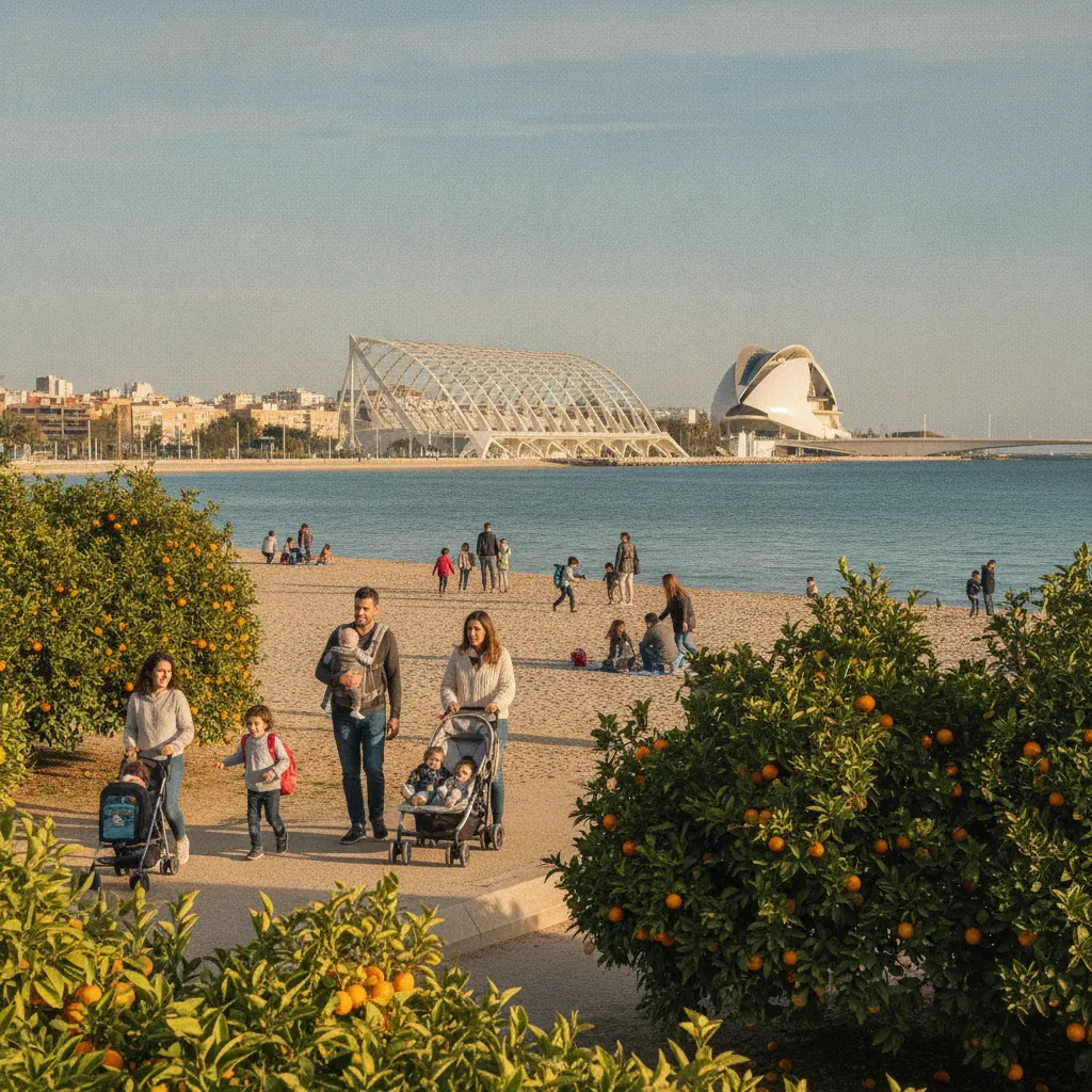 Families in Valencia community in Valencia